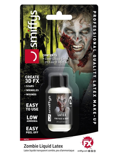 Zombie Liquid Latex, Low Ammonia, 29.57ml/1 US fl.oz Alternative View 8.jpg